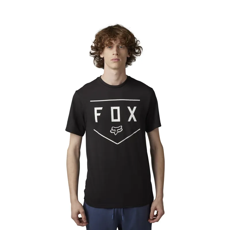 Fox Shield Tech Short Sleeve T-Shirt in Black